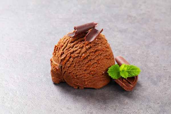 Glace au chocolat — Photo