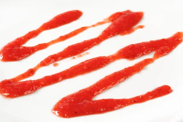 Salsa alla fragola — Foto Stock