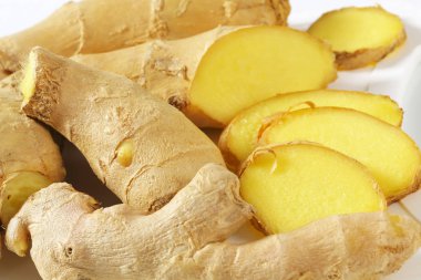 taze zencefil kökü