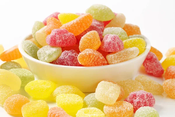 Gummy fruit candy — Stockfoto