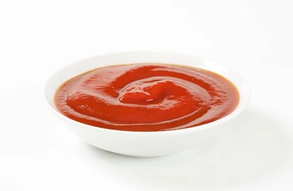 Smooth tomato puree — Stock Photo, Image