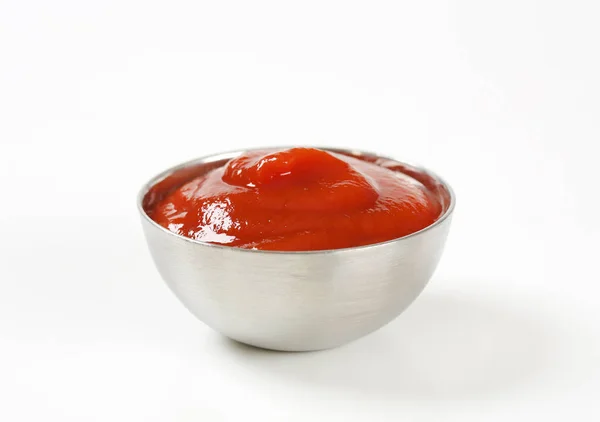 Гладкое томатное пюре — стоковое фото