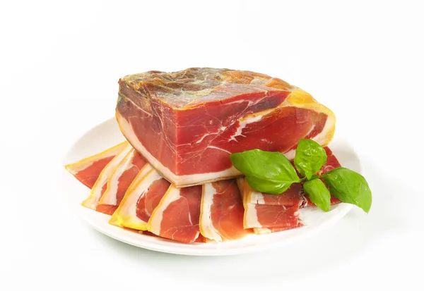 Italian dry-cured ham — Stock Photo, Image