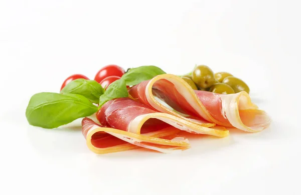 Jamón italiano curado en seco —  Fotos de Stock