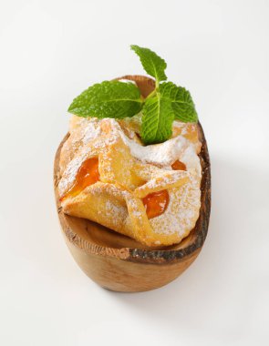 Kayısı reçeli kurabiye dolu