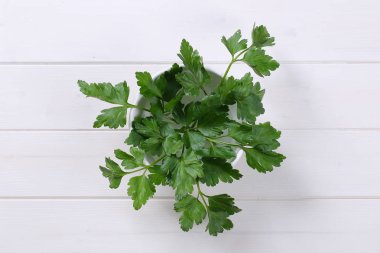 taze maydanoz yaprakları