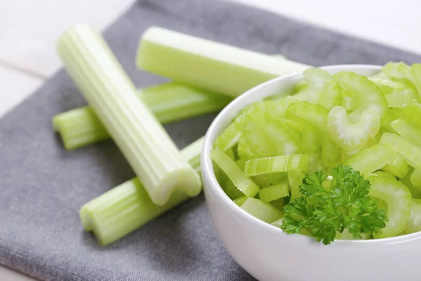 chopped celery stems