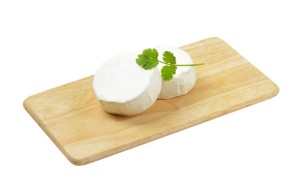 Soft ripened white cheese — Stock Photo, Image