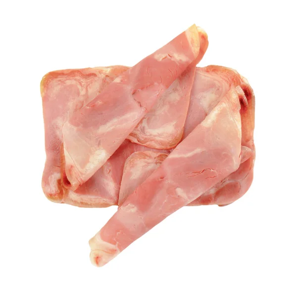 Scheiben Schweinefleisch — Stockfoto