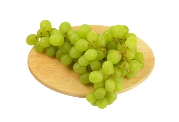 Egy rakás fehér szőlő. — Stock Fotó