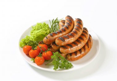 ızgara Alman sosis