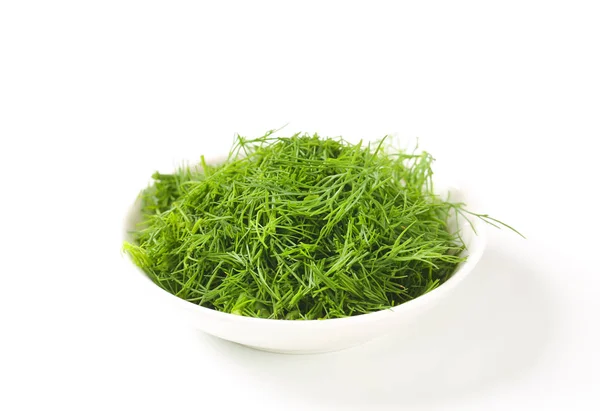 Mauvaise herbe à l'aneth frais — Photo