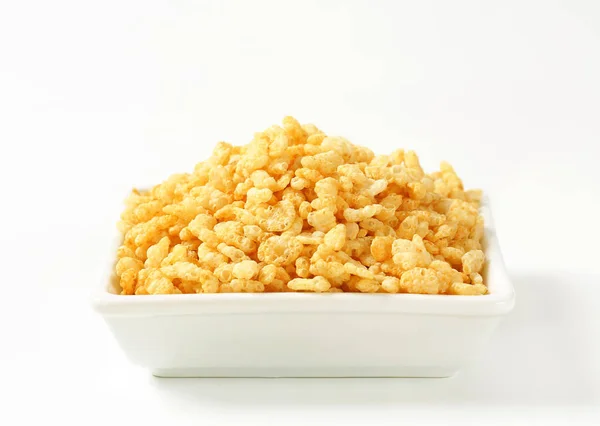 Křupavé rýžové snídaňové cereálie — Stock fotografie