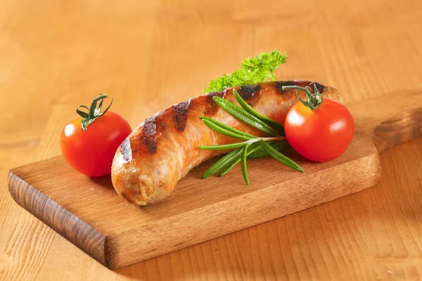 Grilled German bratwurst — Stock Photo, Image