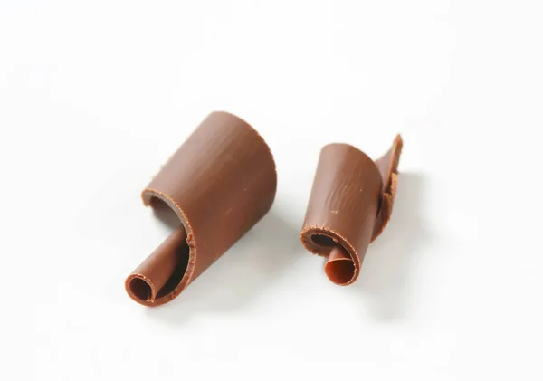 Dois cachos de chocolate — Fotografia de Stock