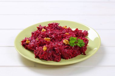 taze pancar ceviz ile yayıldı