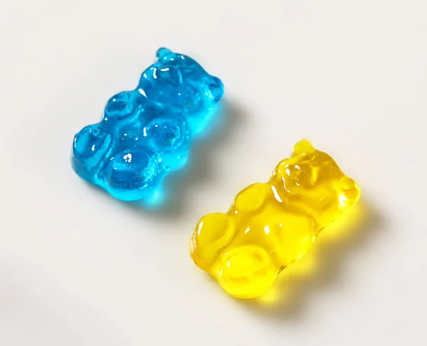 Ursos de goma com sabor a fruta — Fotografia de Stock