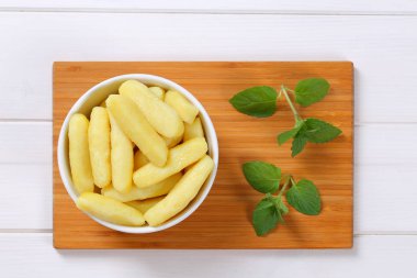 patates külah veya gnocci