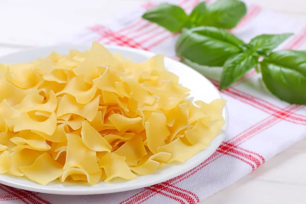 Quadretti - pasta quadrata — Foto Stock