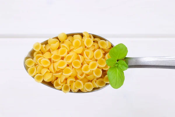 Kleine pasta schelpen — Stockfoto