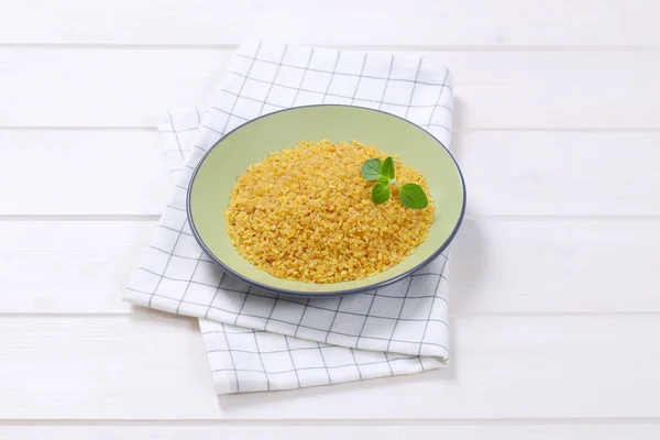 Droge tarwe bulgur — Stockfoto