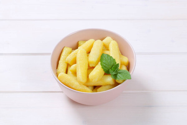 potato cones or gnocci