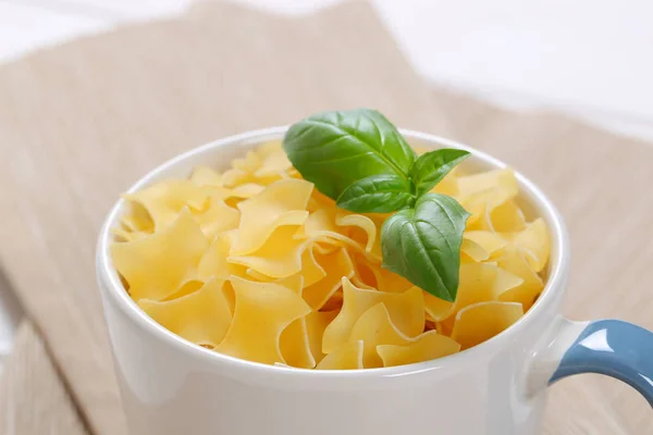 Quadretti - square shaped pasta — Stock Photo, Image