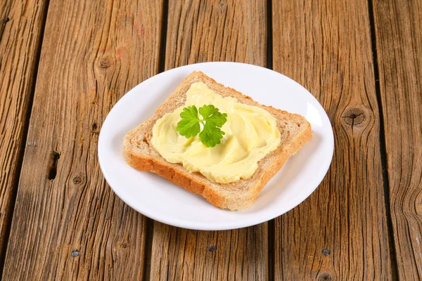 Pan y mantequilla — Foto de Stock