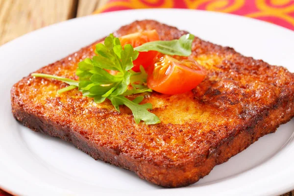 Slice of French toast — Stock Photo, Image