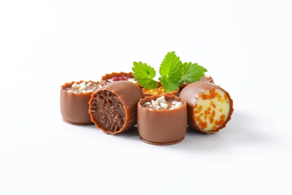 Likier i ganache czekolady — Zdjęcie stockowe