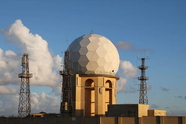 Dingli-Radarstation — Stockfoto