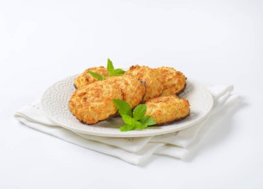 tatlı Hindistan cevizi çerezleri