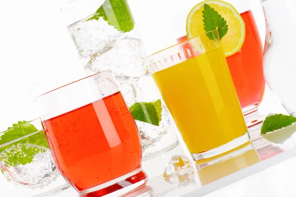 Summer cold drinks — Stock Photo, Image