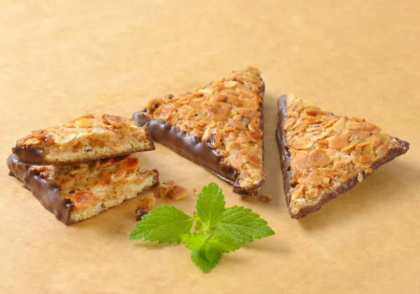 Biscoitos de porca triangular — Fotografia de Stock