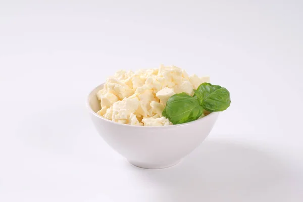 Queso blanco desmenuzado — Foto de Stock