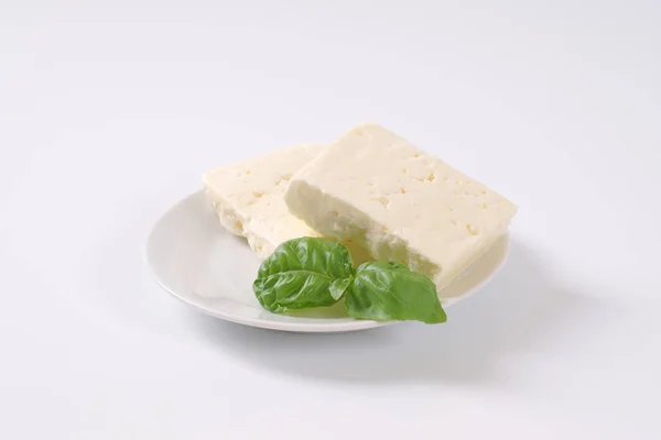 Queso feta fresco — Foto de Stock