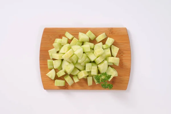 Montón de pepino en rodajas — Foto de Stock