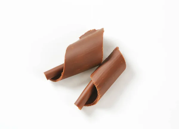 İki çikolatalı bukleler — Stok fotoğraf