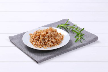 tabak pişmiş buğday