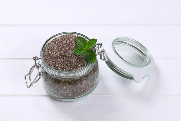 Healthy chia seeds — Stock Photo, Image