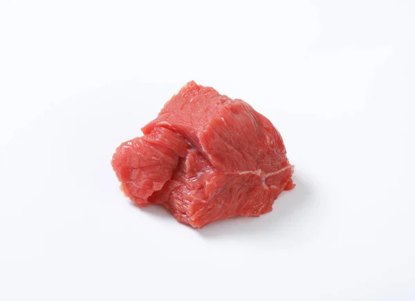 Bit rå nötkött — Stockfoto