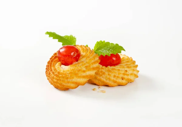 Biscotti di mandorle siciliani tradizionali — Foto Stock