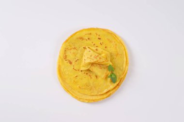 taze kızarmış ince krep