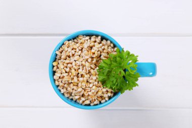 Pişmiş inci arpası