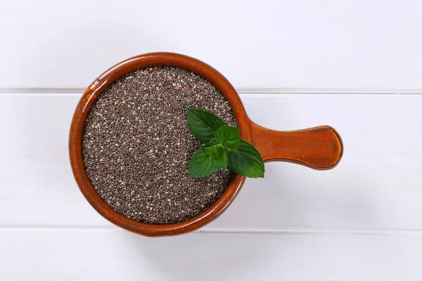 Zdravé Chia semen — Stock fotografie