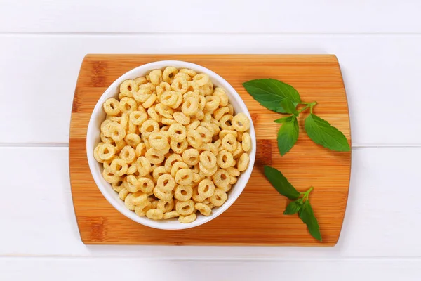 Honey cereal rings — Stock Photo, Image