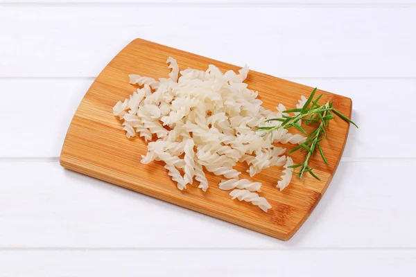 Pasta de arroz fusilli —  Fotos de Stock