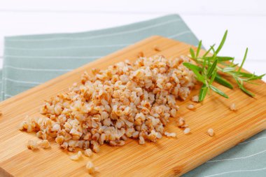 pişmiş buğday yığını