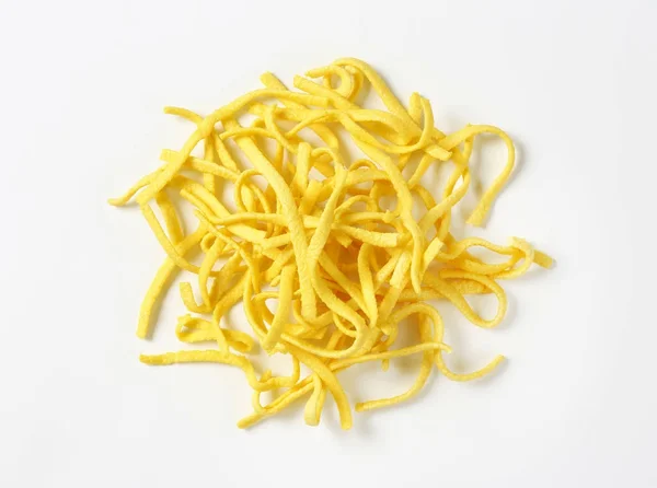 Tagliatelle all'uovo essiccate — Foto Stock