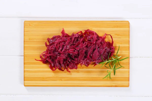 Eingelegter Rotkohl — Stockfoto